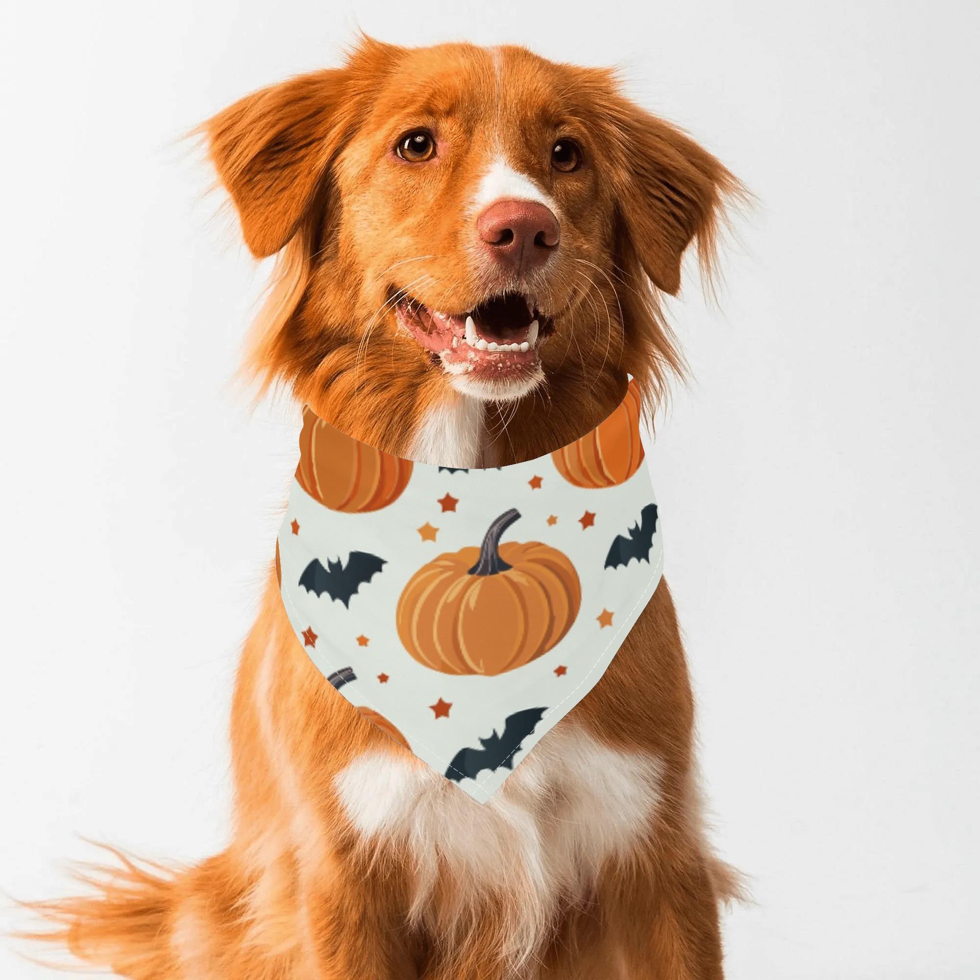 【直送品 同梱不可品】 ハロウィン(ペットスカーフ) ペットスカーフ ユニセックス アクセサリー 全て ハロウィン 秋 10月 松浦はれ 【受注作成品 返品キャンセル不可品】