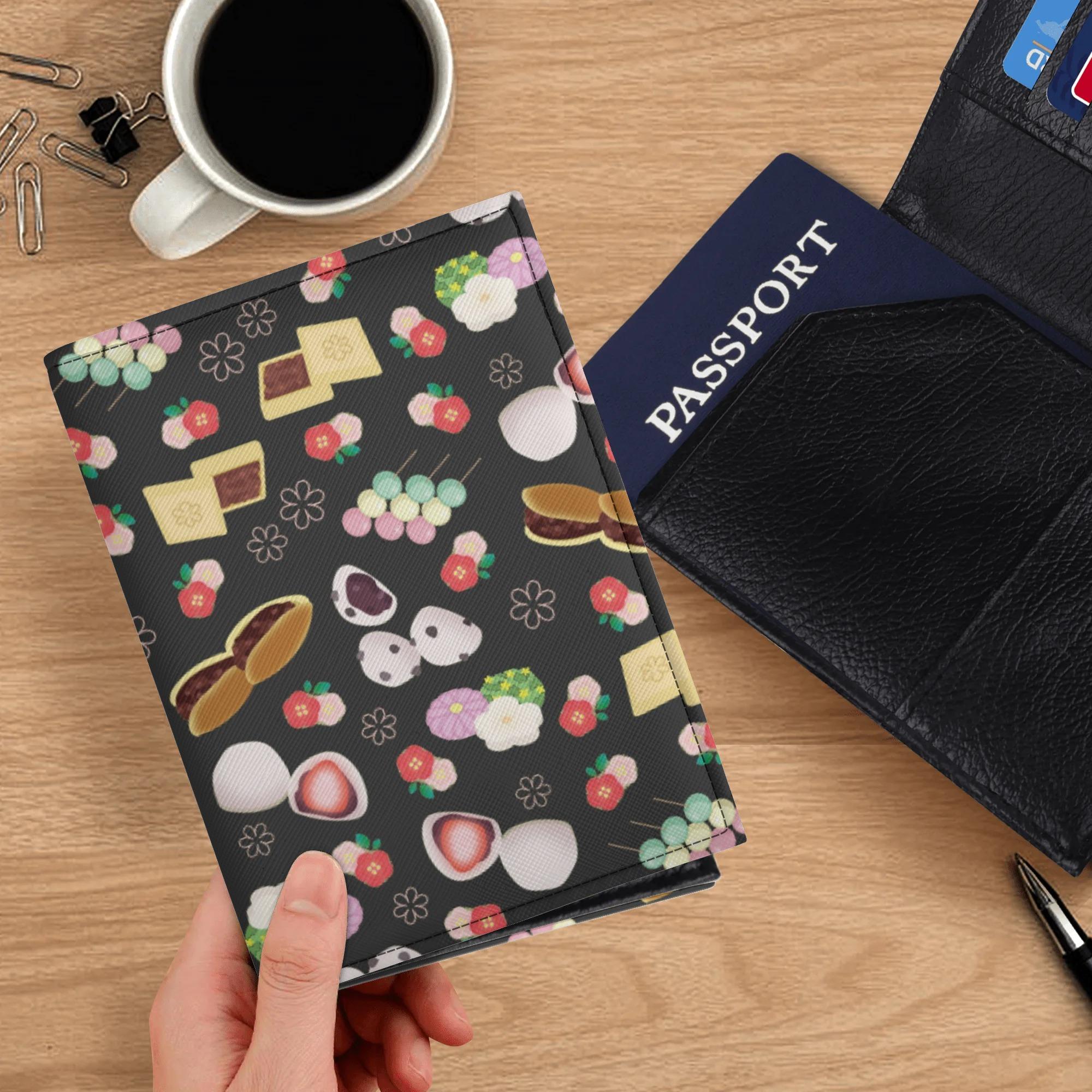 【直送品 同梱不可品】 和菓子柄(黒蜜)(パスケース) パスケース ユニセックス アクセサリー 全て 食べ..