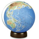 昭和カートン 無軸台座式地球儀 地勢図タイプ 26-TBP-OP 直径26×高さ30cm 450g 【本州のみ(離島不可)】