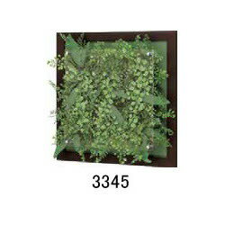 大感謝価格 木目フレームウォールグリーン 3345or3346 直送品。代引不可・同梱不可・返品キャンセル・割引不可 観葉植物 壁掛け ディスプレイ 飾る インテリア 雑貨 グッズ 木目フレームウォールグリーン 3345or3346送料無料