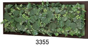 大感謝価格 木目フレームウォールグリーン 3355or3356or3357 直送品。代引不可・同梱不可・返品キャンセル・割引不可 観葉植物 壁掛け ディスプレイ 飾る インテリア 雑貨 グッズ送料無料