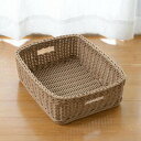【直送品・大感謝価格 】DoEco スクエアバスケット Midium カーキ DB101-319HG