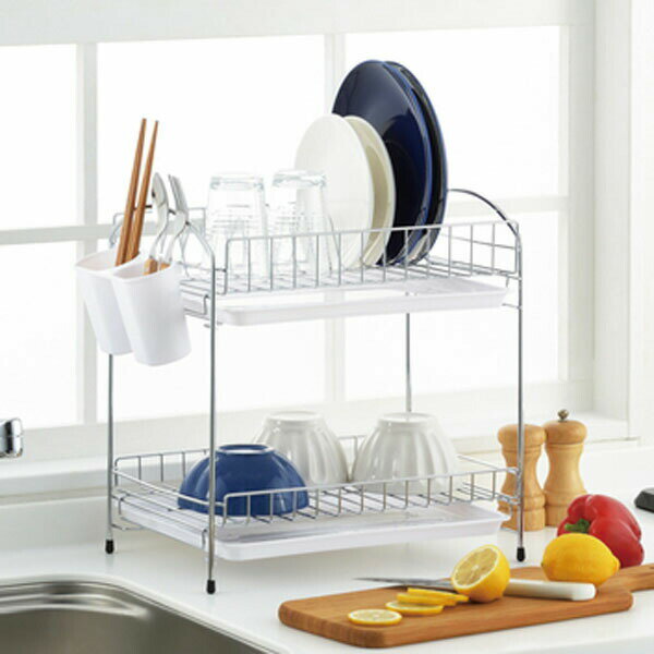 大感謝価格 デイズ 二段水切リバスケット DS-05 (229シリーズ) 直送品。代引不可・返品キャンセル割引不可 水切りラック 食器かご 片付け キッチン アイテム プレゼント ギフト デイズ 二段水切リバスケット DS-05 (229シリーズ)