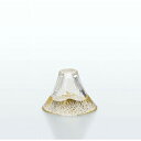 【直送品・大感謝価格 】招福杯 富士山 金透き 42085G 82×82×60 φ76×H53・M76 65ml 350シリーズ
