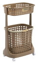 【直送品・大感謝価格】2017 STAGE GIFT CATALOG ステージギフトカタログ LB-COBR 2段ランドリーバスケット ココアブラウン 229シ...