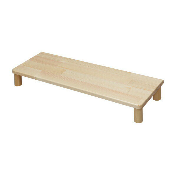 【直送品・大感謝価格】パソコン台(スッキリ収納) 404553 W60×D20×H7.5cm クリア ...