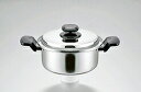【直送品】ヘルシークック 両手鍋20cm HC-20W 0101219 345×232×158mm 1160g 満水容量3200ml 深さ105mm 2022 ...