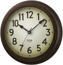 【直送品】MAG電波掛時計 大正館(タイショウカン) W-778 BR-Z 355×355×57mm MAG 2022NOAカタログ【ヘルシ価格】インテリア 置き時計・掛け時計 クロック 時間 ウォッチ