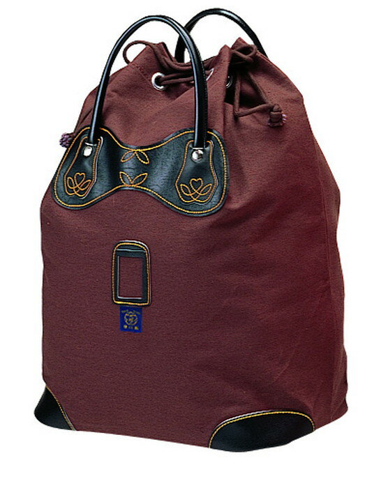 【直送品】九櫻 日本拳法 拳法道具袋 F16 茶11号帆布 取手付き【ヘルシ価格】スポーツ 運動 格闘技 武..