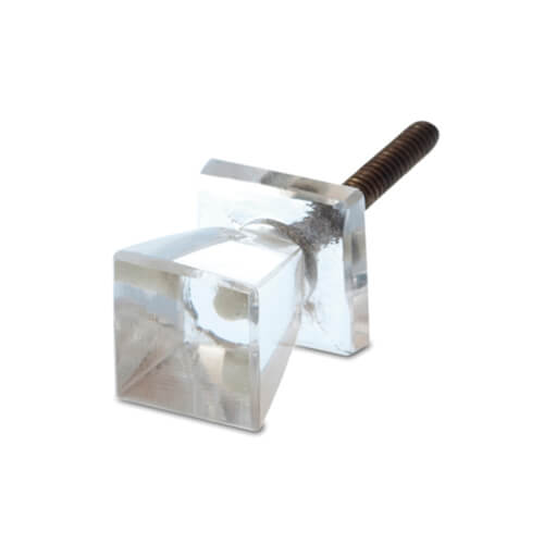 【2個セット】【直送品】ガラスノブ 62545 W2×D2.5×H2 POSH LIVING 202 ...