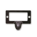 【6個セット】【直送品】ネームプレート ブラック 63237 W6×D1.5×H5 POSH LIVING 2022 Collection PARTS 291シリーズ【ヘルシ価格】DIY 建築資材 設備 建具金物 ノブ 取っ手