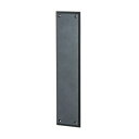 【直送品】プッシュプレート ブラック 63555 W7×D0.5×H30.5 POSH LIVING 2022 Collection PARTS 291シリーズ【ヘルシ価格】DIY 建築資材 設備 建具金物 ドアノブ・レバー