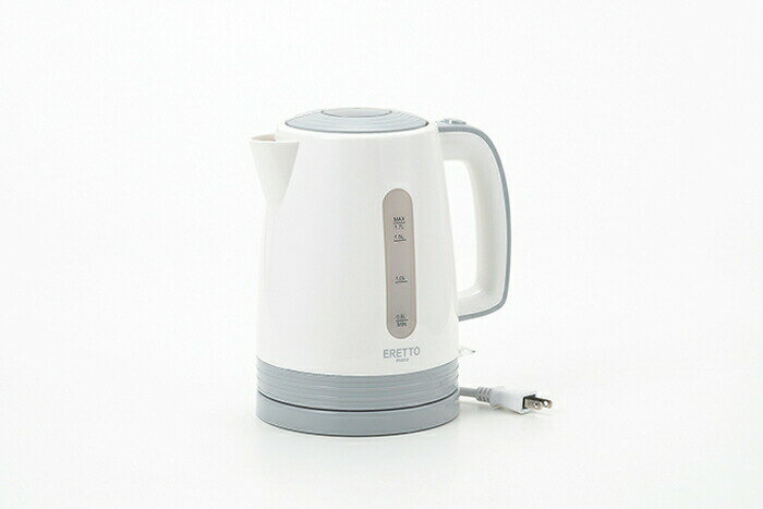 【直送品】ERETTO mono 電気ケトル1.7L ET-105 212×158×233mm 2023 STAGE GIFT CATALOG 229シリーズ【..
