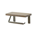 【直送品】トイレットペーパーホルダー シングル アンティークゴールド 41379 W20×D11×H9 POSH LIVING 2024 Collection【ヘルシ価格】日用品雑貨 トイレ用品 トイレットペーパーホルダー