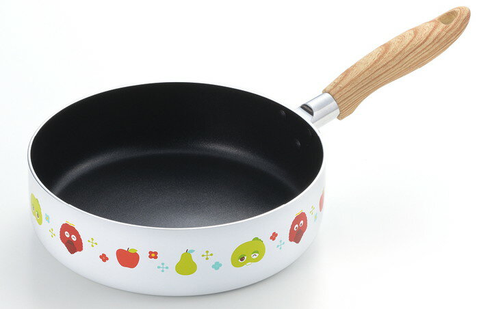 Ih Incompatible - 【直送品】ガチャピン・ムック IH対応フライパン24cm GM-104 420×243×117mm 645g 深さ65mm 2025 STAGE GIFT CATALOG 229シリーズ【ヘルシ価格】キッチン用品 調理器具 フライパン 料理 クッキング