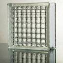 6個セット ガラスブロック 厚み95mmクリア色平行水晶 おしゃれ 飾り インテリア 直送品。代引・同梱・返品・キャンセル・割引不可 売れるガラスブロック 【6...