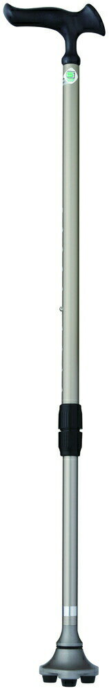 かるがも3ポイントステッキ ステンカラー杖 ステッキ【楽天倉庫直送h】 介護 移動器具 3支点 4支点 キ..