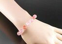 【ネコポス】バラ色ブレス【ヘルシ価格】ブレスレット レディース アクセサリー 天然石 パワーストーン 水晶 ローズクォーツ プレゼント 贈り物