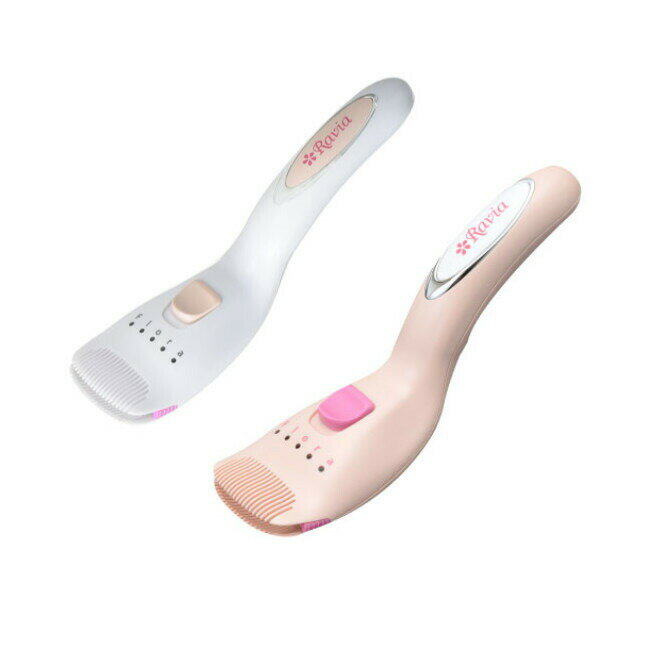 興栄工業 Ravia ラヴィア Vライントリマー フローラ ホワイト/ピンク【ヘルシ価格】熱でカット ハサミで切るより毛先が丸く アンダーヘアーをカット レディ...