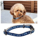 MLB公式 ドジャース 大谷カラー S SHO-3588-SM【ヘルシ価格】ドジャース 大谷カラー ワンタッチバックルの犬用首輪 犬用ペット用品