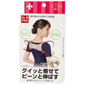 【即納】 Dr.PRO 脇が痛くなりにくいピーンと背筋ベルト 【割引不可】