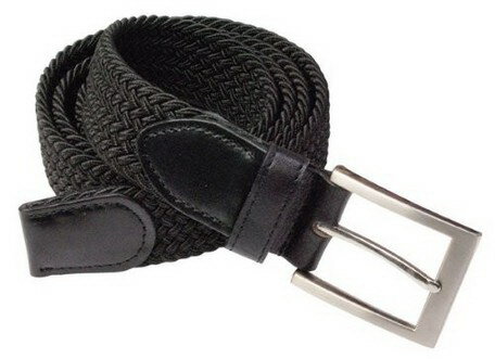 伸びーるベルト ブラック/ブラウンベルト メンズ 伸縮性 ゴム素材 無段階