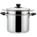 クック ルック パスタポット22 SJ2187送料無料【楽天倉庫直送h】 キッチン用品 調理器具 パスタ鍋 パスタパン ステンレス製 ガス火 IH対応