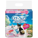 【12個セット】マナーウェア 女の子用 SSS 42枚 ベージュチェック・デニムx12個セット ペットグッズ 犬用品 トイレ用品 マナーパンツ おむつ 超小型犬...