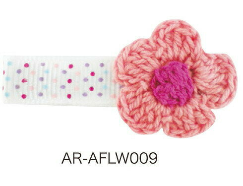 【メール便】 エンジェルズリボンフラワー 1個入 AR-AFLW009【楽天倉庫直送】 ヘアクリップ ヘアーアクセサリー ベビー キッズ 赤ちゃん 女の子 男の子 出産祝い 誕生日 ギフト プレゼント