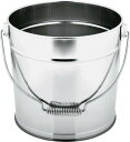 【直送品】ステンバケット つる付 8L V-1306A 0668018 2022 STAGE GIFT CATALOG 229シリーズ 母の日【ヘルシ価格】 バケツ ステンレス製 掃除 ガーデニング フィッシング アウトドア キャンプ 水仕事(3)