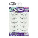 【5個セット】ナチュラル ヘア ナジム NA-6x5個セット【返品キャンセル不可品】【ヘルシ価格】 メイクアップ つけまつげ 人毛使用 目元メイク