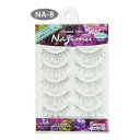 【5個セット】ナチュラル ヘア ナジム NA-8x5個セット【返品キャンセル不可品】【ヘルシ価格】 メイクアップ つけまつげ 人毛使用 目元メイク