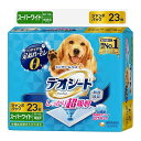 【4個セット】デオシート 超吸収無香消臭スーパーワイド 23枚x4個セット【ヘルシ価格】 ペット 犬用品 トイレ用品 ペットシート 消臭 瞬間吸収 無香