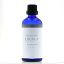 LUCAS エクストラ・エッセンシャルオイル ペパーミント 100ml【楽天倉庫直送h】 アロマ エッセンシャルオイル 精油 アロマオイル リラクゼーション ヨガ(4)
