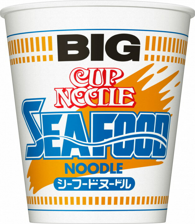 【楽天倉庫直送h】【12個セット】日清食品 カップヌードル シーフード BIG 104gx12個セット【割引不可品】 食品 麺 ヌードル ラーメン カップヌードル