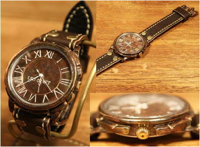 【楽天倉庫直送h】手作り時計 LEO CRAFT PB-GW351 父の日