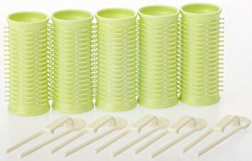 【2個セット】パナソニック プロカールン用カーラー 5本入 EH9036-G5 大 φ25mm グリーン家電 ホットカーラー アクセサリー 専用カーラー 内巻き...