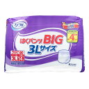 リフレ はくパンツ BIG 3Lサイズ 14枚入【ヘルシ価格】【楽天倉庫直送h】 介護用品 失禁用品 紙おむつ パンツ 肌にやさし モレにくい おしっこ約4回分吸収
