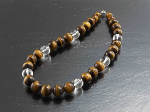 超ド級15mm虎眼石ネックレス 27・9-3