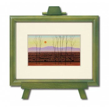 イーゼル付きアートフレーム 照沼 光治「錦織」 KT-02008【お寄せ品、返品キャンセル不可。欠品終売時連絡あり】