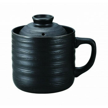 T-01B 電子レンジ専用炊飯陶器 楽炊御膳 黒【お寄せ品、返品キャンセル不可。欠品終売時連絡あり】