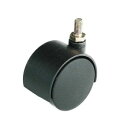 ハイロジック 17384 ニ輪キャスター ボルトタイプ(M8) 50mm 1個入【お寄せ品、返品キャンセル不可。欠品終売時連絡あり】