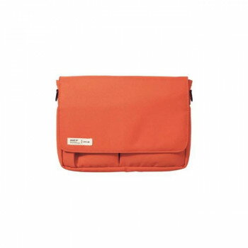 LIHIT LAB.(リヒトラブ)　SMART FIT　キャリングポーチ　A5　オレンジ　A-7575-4【お寄せ品、返品キャンセル不可。欠品終売時連絡あり】