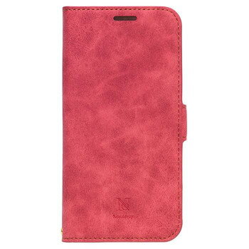 【メール便】 Style Natural iPhone 12Pro/12 専用手帳型スマホケース iP20_61-VS05 レッド【お寄せ品、返品キャンセル不可。欠品終売時連絡あり】