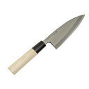 【メール便】 日本製 堺の包丁 堺一文字吉国作 白二鋼 出刃 包丁120mm【お寄せ品、返品キャンセル不可。欠品終売時連絡あり】