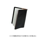 優美社 B006-00 牛革ブックカバー L ブラック【お寄せ品、返品キャンセル不可。欠品終売時連絡あり】(4)