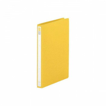 LIHIT LAB.(リヒトラブ)　リングファイル　カドロック＆ツイストリング　A4　S型(タテ型)　2穴　黄　F-867U-5【お寄せ品、返品キャンセル不可。欠品終売時連絡あり】