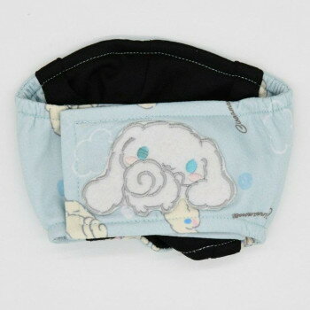 （ペット） Sanrio マナーベルト総柄　CN　もふもふおしり ペールブルー 2号 LSM103【お寄せ品、返品キャンセル不可。欠品終売時連絡あり】