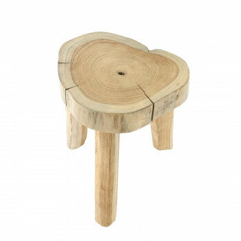 チーク 3つ脚 フラワースタンドL 10722890075【お寄せ品、返品キャンセル不可。欠品終売時連絡あり】