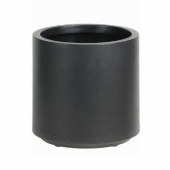 PE Pot Series Leger レジェ PE鉢カバー 寸胴型 ブラック ケンガイ7号用 F180-006K...
